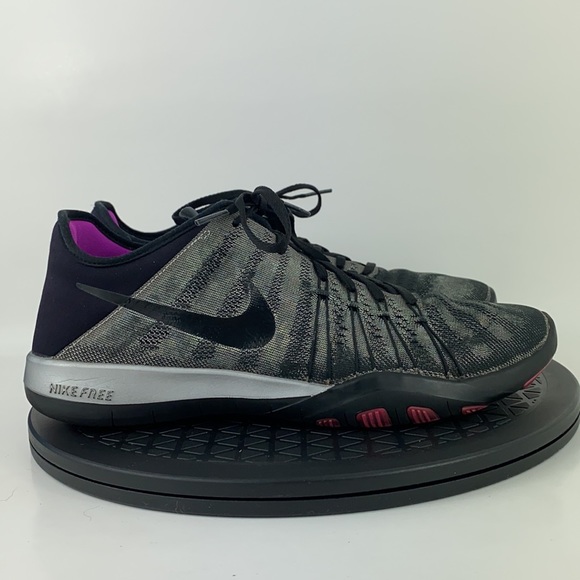 Nike Free TR6 Silver/Pink Athletic Running Shoes 849805-002 Women's Size 9 - Picture 5 of 12